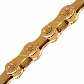 KMC X10 Ti Gold 10-Speed X-Series Bicycle Chain | Compatible with Shimano, SRAM