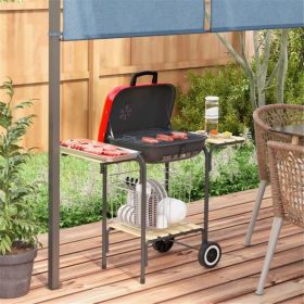 Portable Charcoal Grill /BBQ Grill ( Amazon Shipping)(Prohibited by WalMart) (Color: as picture)